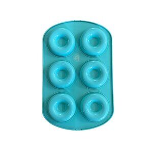 Greenlife, Ceramic, Nonstick - 6 Cavity Donut/ Bagel Baking Pan